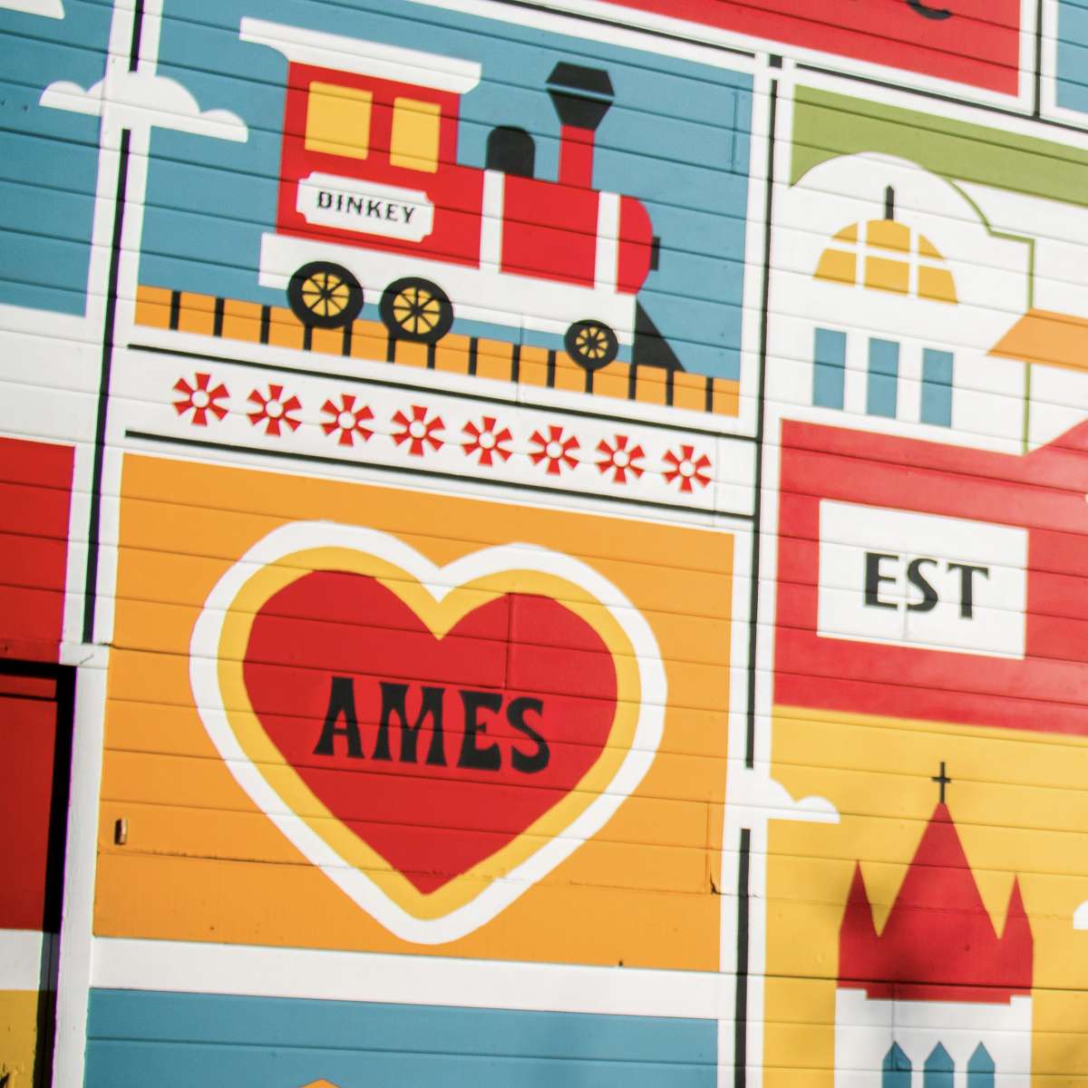 Ames mural