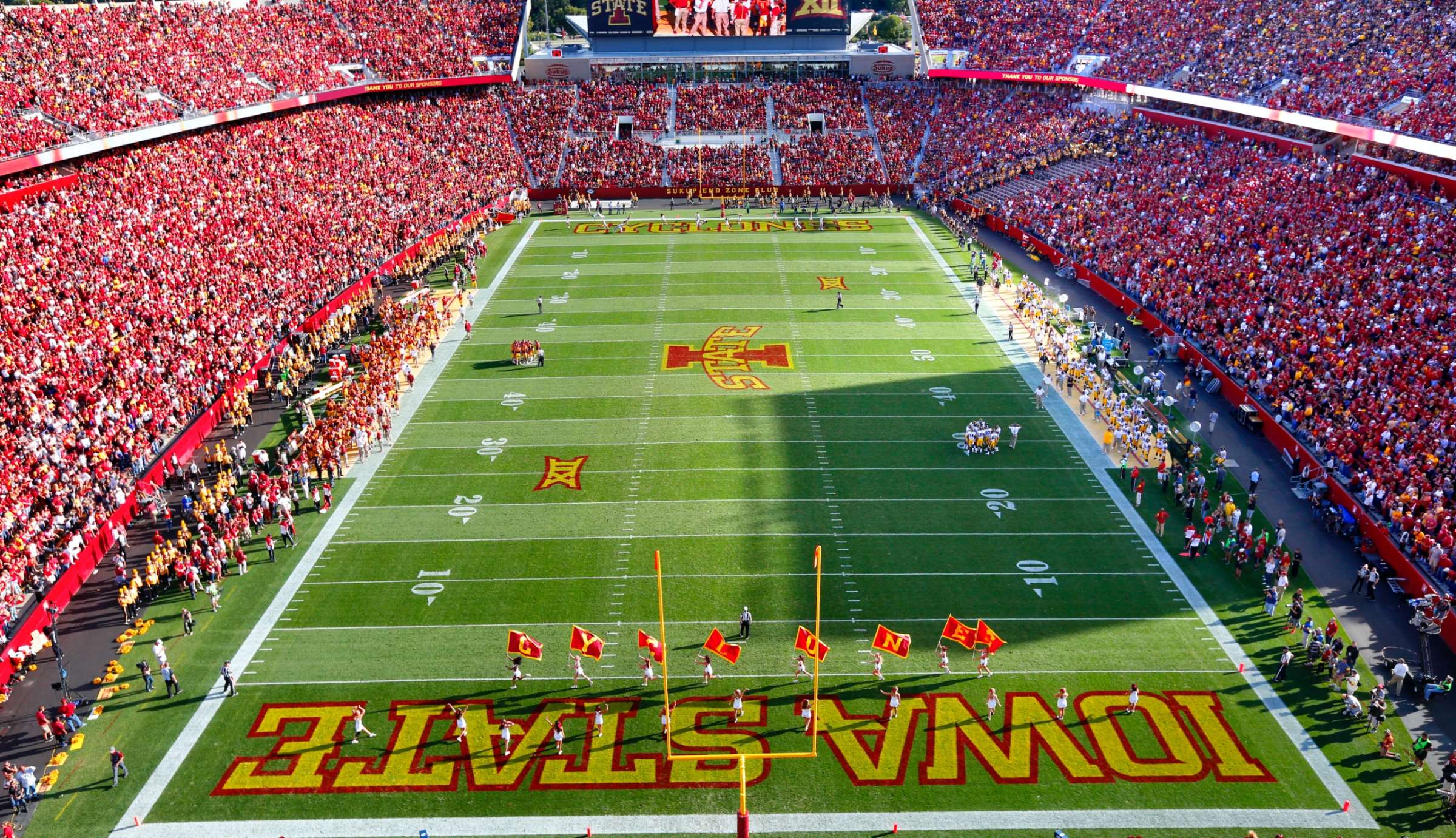 Jack Trice Stadium filled to capacity