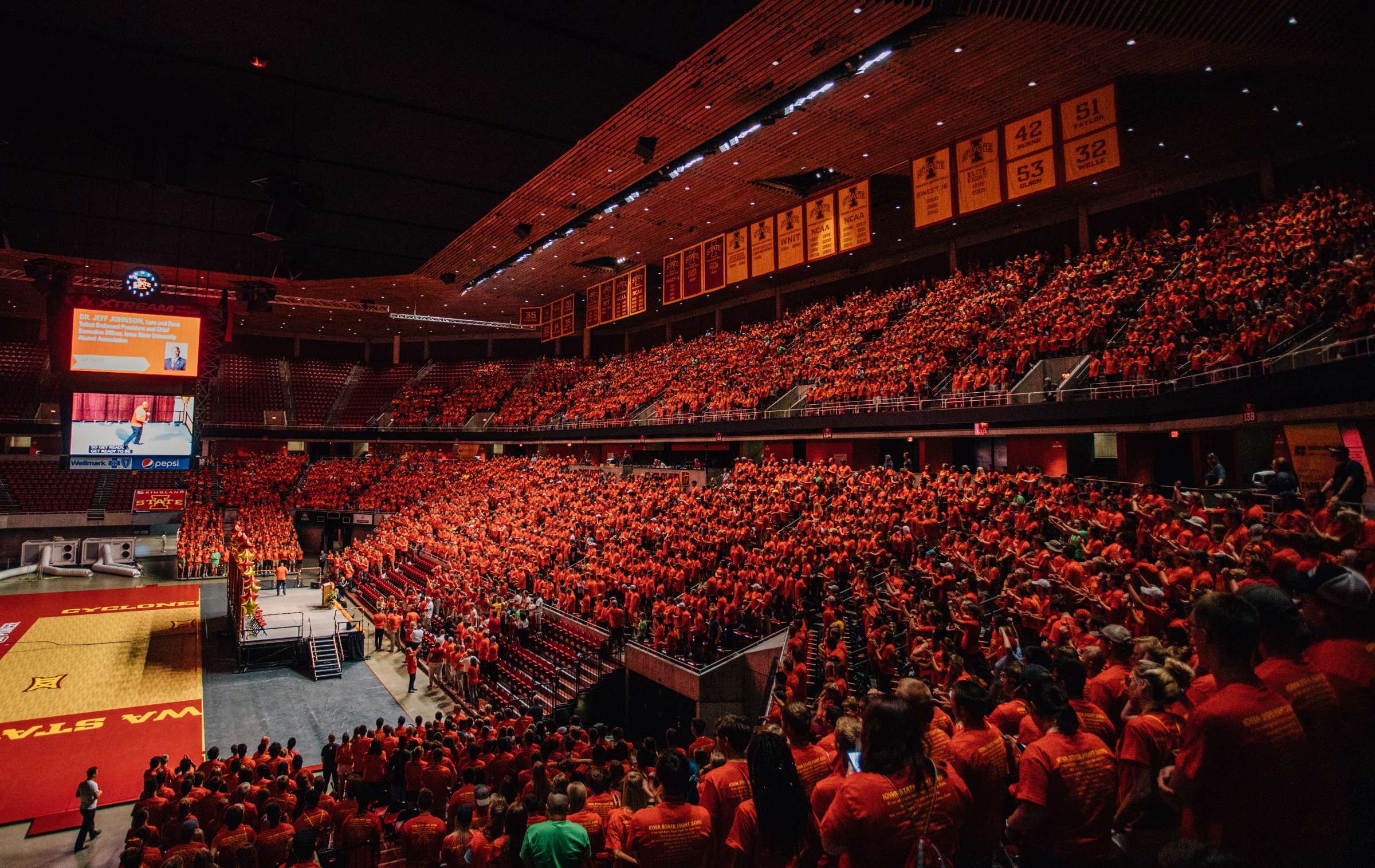 Destination Iowa State at Hilton Coliseum