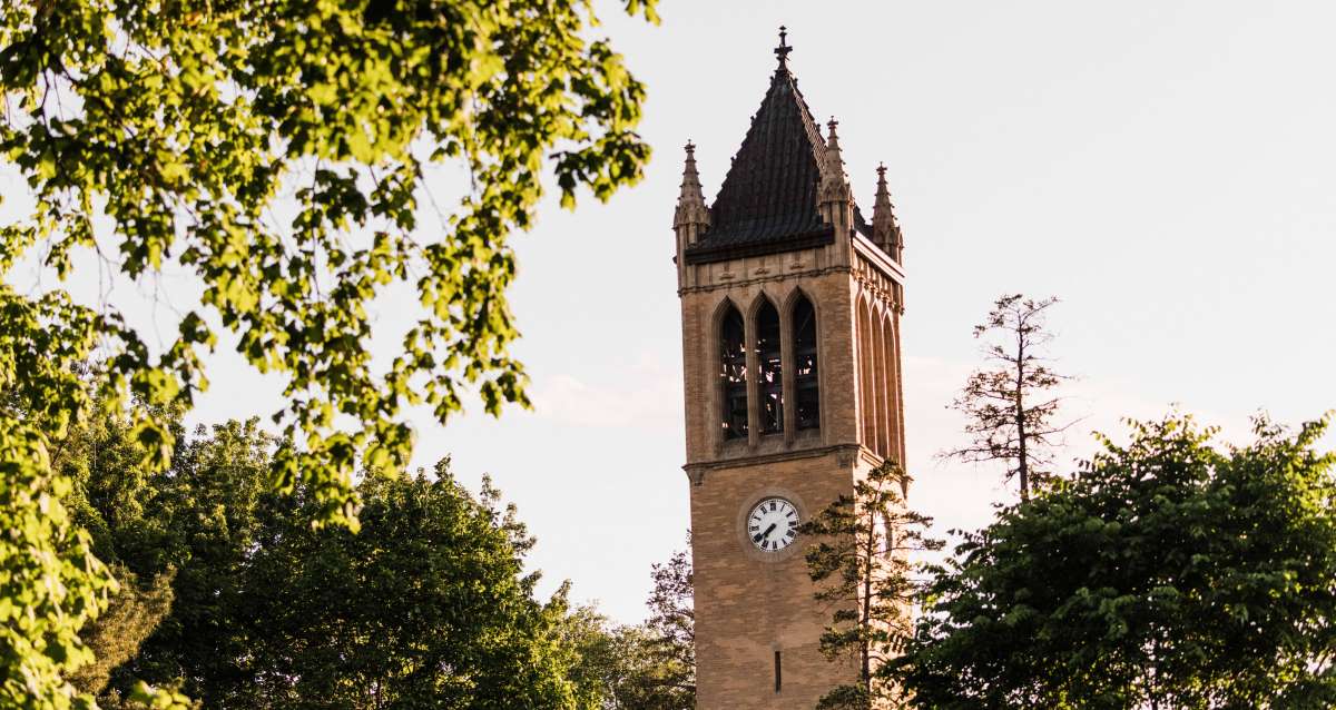 campanile during the summer